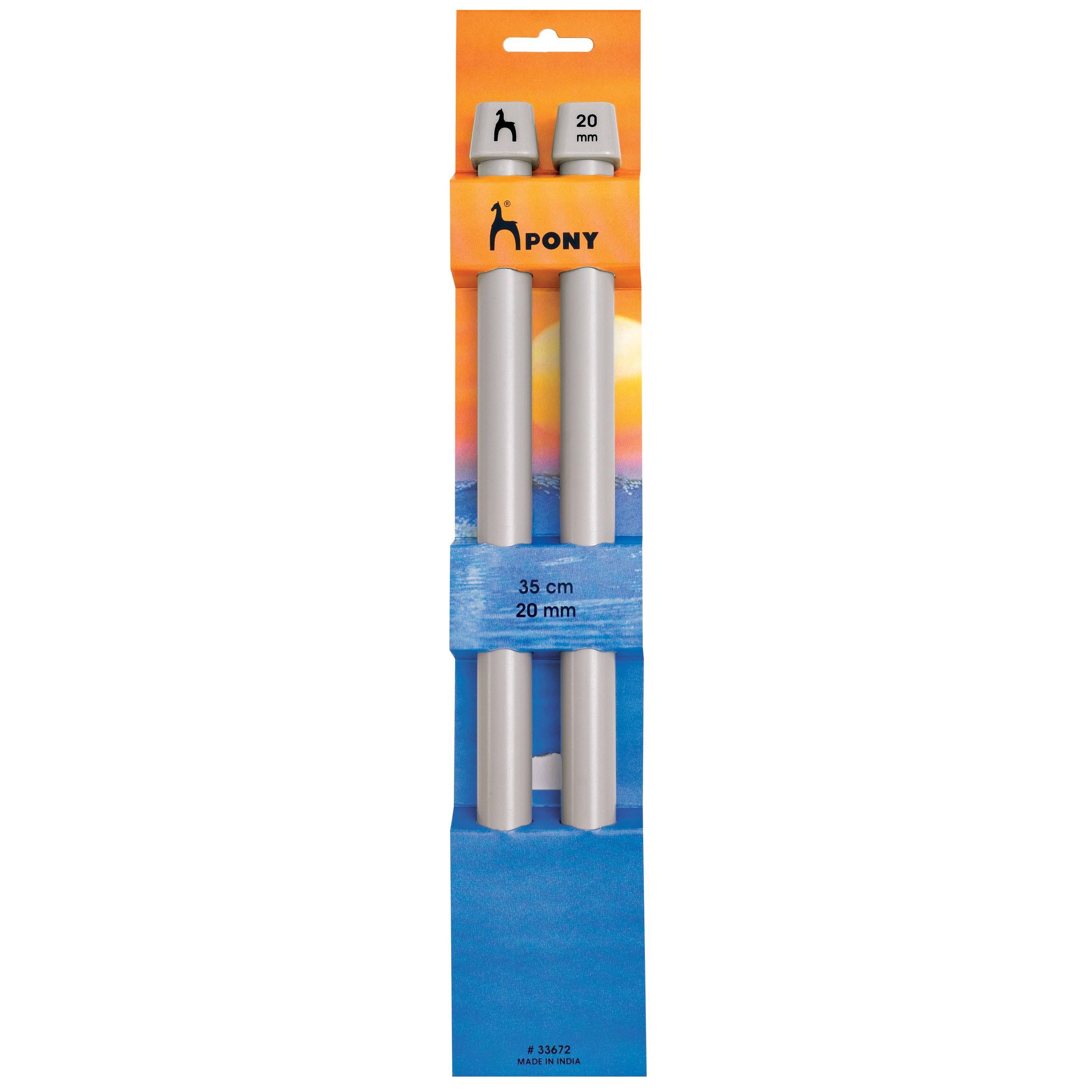 Pony Classic Knitting Needles - 35cm x 20.00mm (P33672)