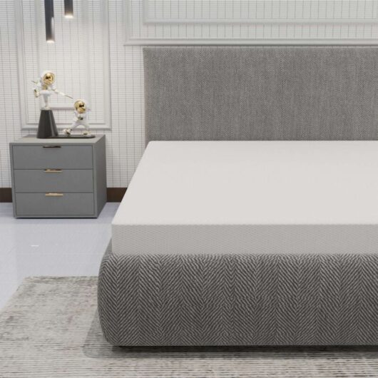 Sliding Wardrobes 4u - High Density Hard Foam Mattress Breathable Sides, Soft-Knit Cover & Supportive Base, Rolled & Boxed - Single (L190cm x W90cm x