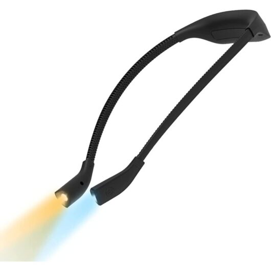 Tinor - usb Rechargeable Book Light, 1000mAh Reading Lamp for Reading in Bed, Hands-Free Neck Lights, 3 Colors, Adjustable Brightness, Reading,