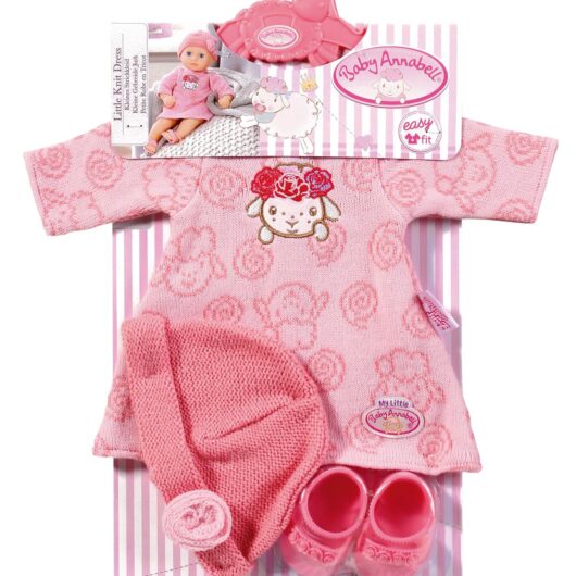 Baby Annabell Little Knit Dress 36cm Doll Outfit