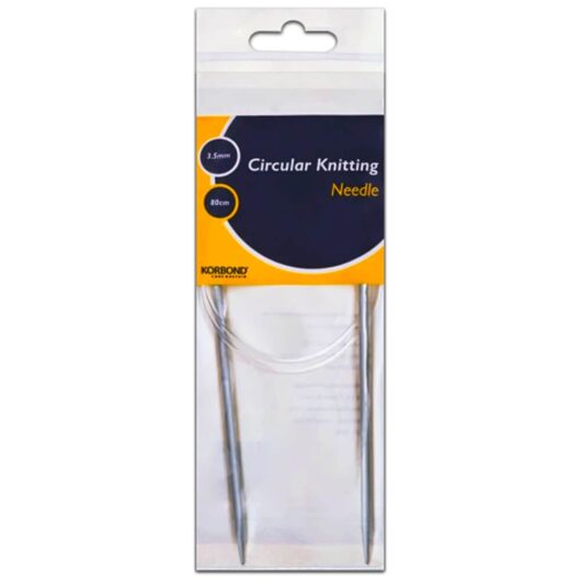 Korbond Circular Knitting Needle 3.5mm x 80cm