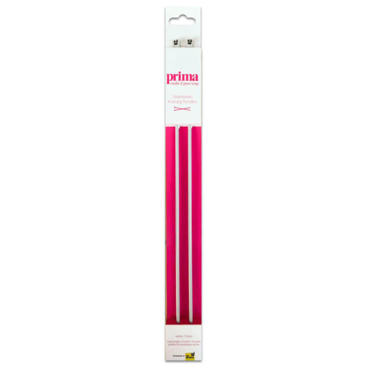 Prima Single Point Knitting Needles: 35cm x 4.00mm