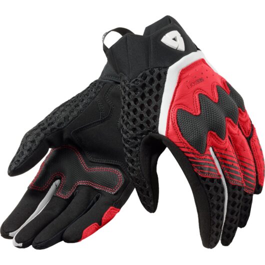 Rev It Veloz Ladies Motorcycle Gloves M Black Red