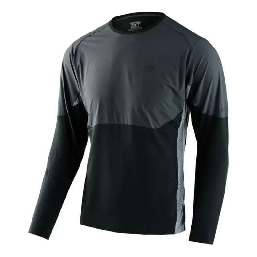 Troy Lee Designs Drift LS MTB Jersey Solid Dark Charcoal