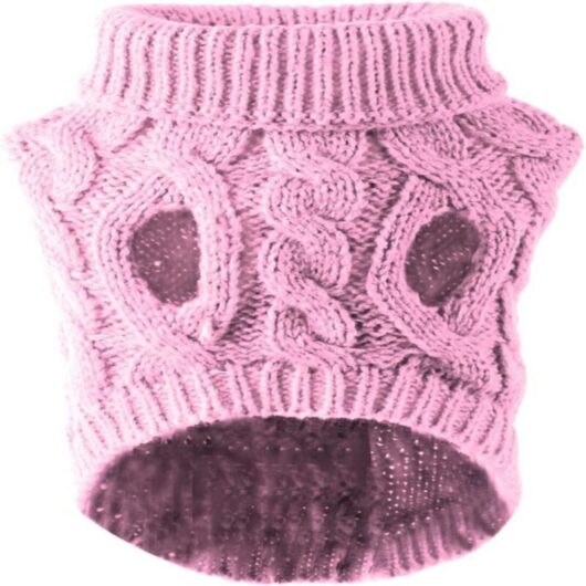 Dog sweater vest warm coat soft pet knit wool winter crochet knitted sweater coat clothes