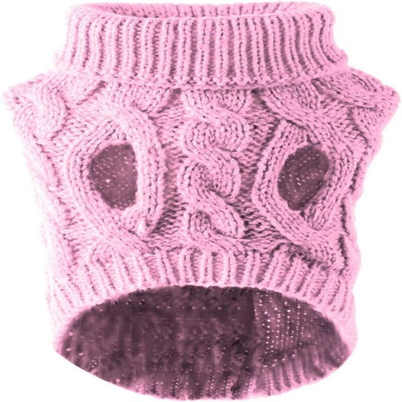 Dog sweater vest warm coat soft pet knit wool winter crochet knitted sweater coat clothes