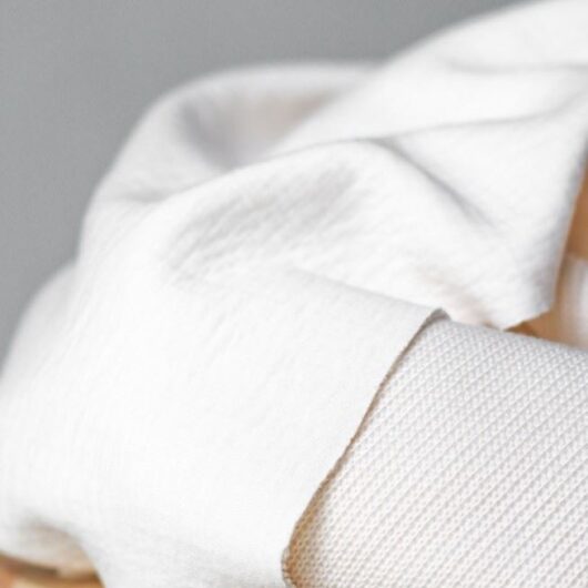 Mind The MAKER Dante Double Face Sweater Knit Stretch Fabric Creamy White