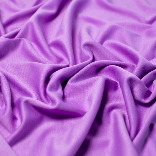 Soft Ponte Roma Double Stretch Knit Fabric Lilac