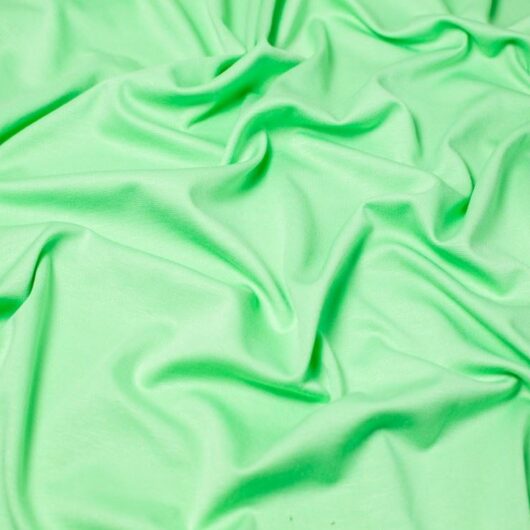 Soft Ponte Roma Double Stretch Knit Fabric Mint Green