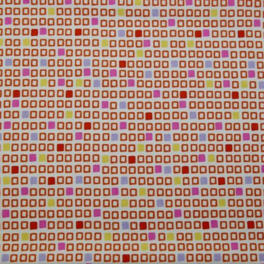 Stof France Cotton Jersey Stretch Knit Fabric Orange