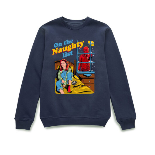Stranger Things On The Naughty List Christmas Jumper - S