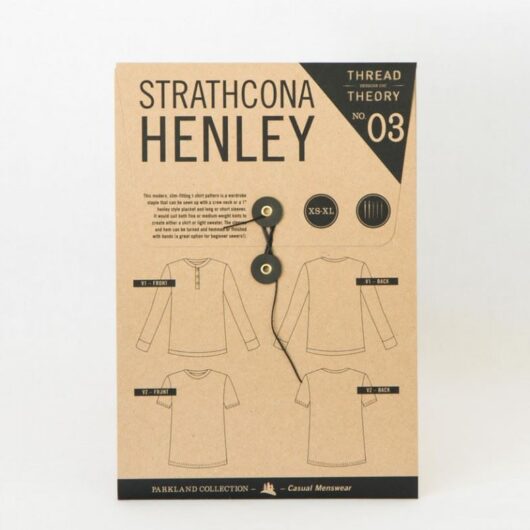 Thread Theory Paper Sewing Pattern Strathcona Henley Top