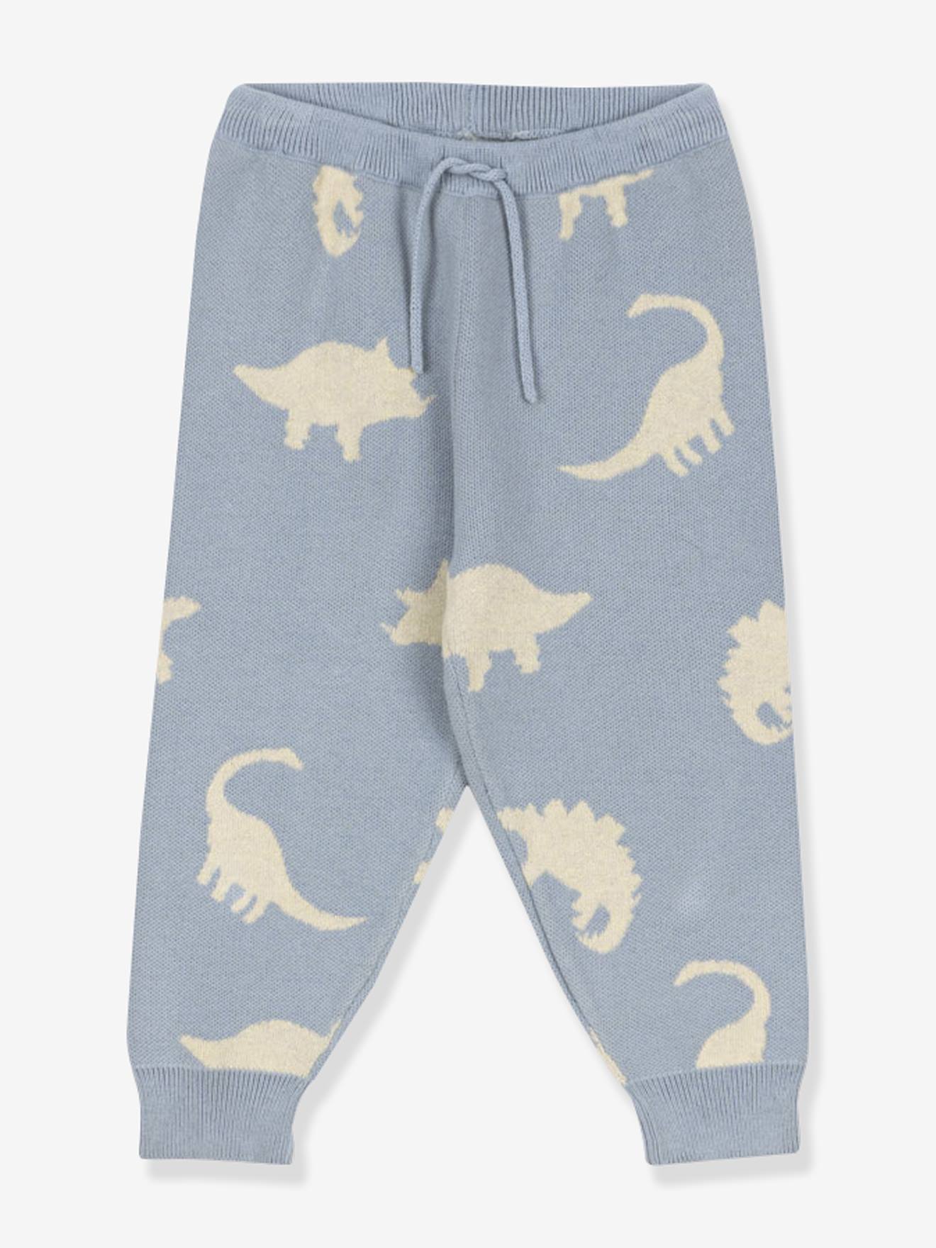 Trousers with Dinosaur Pattern, KONGES SLOJD grey