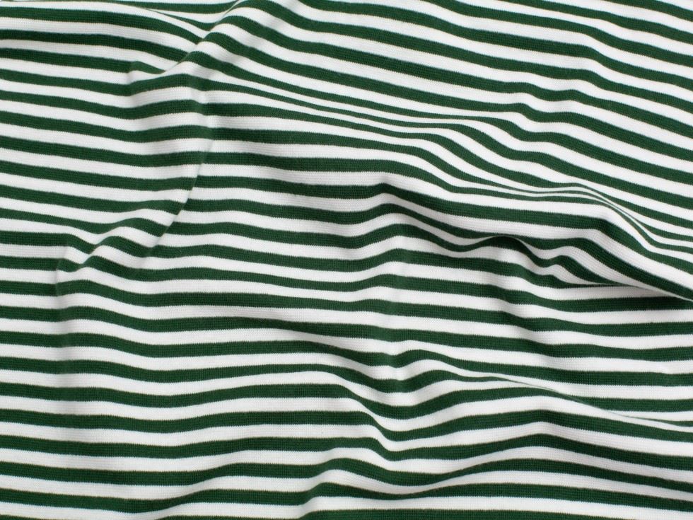 Tubular Ribbing Stretch Knit Fabric Bottle Green