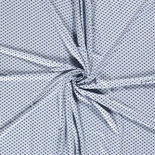 Viscose Jersey Stretch Knit Fabric Blue