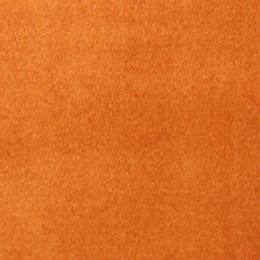 Stof France Vienne Velour Stretch Knit Fabric Burnt Orange