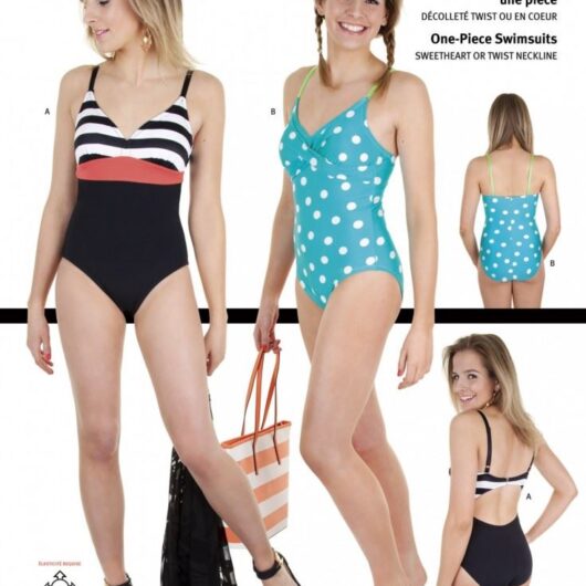 Jalie Paper Sewing Pattern 3350 One Piece Swimsuits